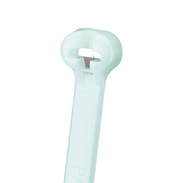 Cable Tie, 12 in L, 3 in Max Bundle Dia., Natural, Nylon 6/6, 50 lb Strength, Heat Stabilized, 1000 PK